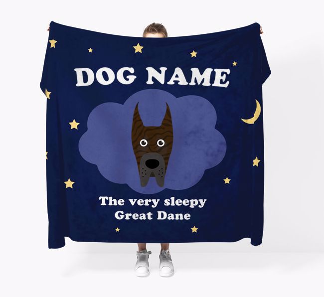 'The Very Sleepy...' - Personalised {breedFullName} Blanket